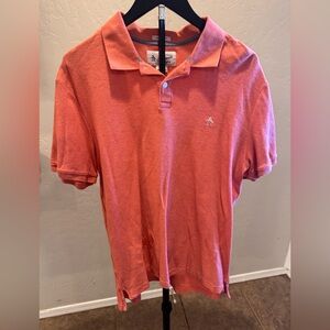 Original Penguin Men's Coral-Orange Polo Shirt